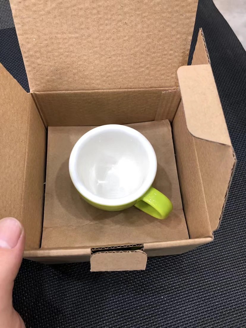 Assorted Colors 200ml/7oz Espresso Cappuccino Latte coffee cup and saucer sets