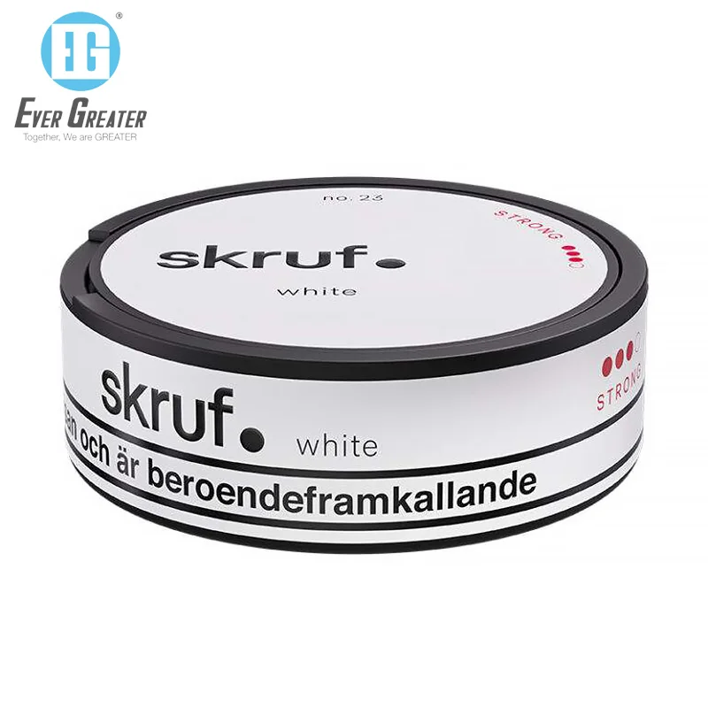 White Label Pouches Snus Zyn Nicotin Oral Pouch Cans Labels Products China Suppliers Cheap Price OEM Customization