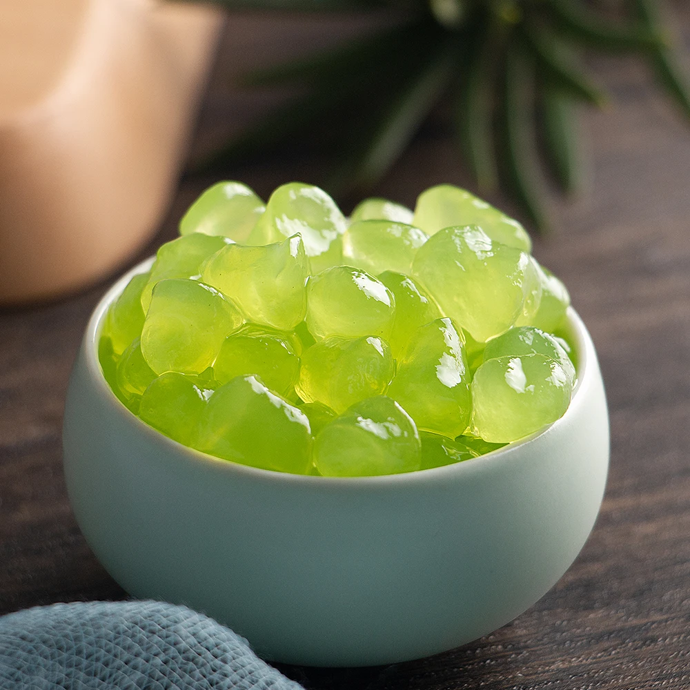 Daiyukai Edible Crispy Balls Bubble Tea Toppings Multi-flavoured Fruit Flesh Fruit Flavour Ingredients