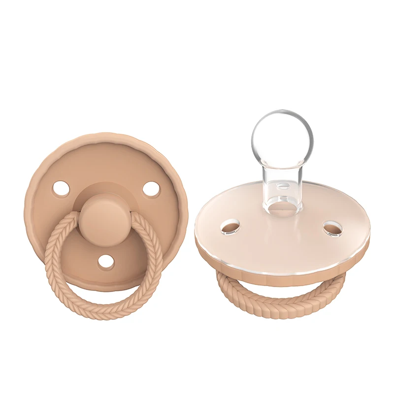 Wholesale 2024 New Pacifier Baby BPA-Free Silicone Baby Soother Pacifier Soft Nipple Type for 0-12 Months New Baby Gift