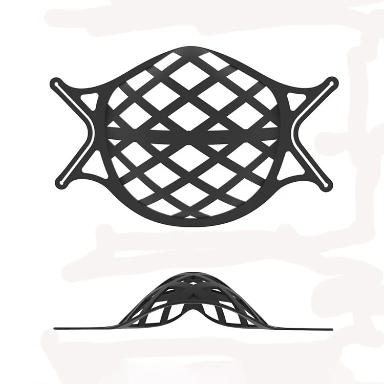 Amazon Hot selling Cheap Washable Reusable 3D Face Cover Silicone Mask Bracket Inner Support Frame Holder for Breathing