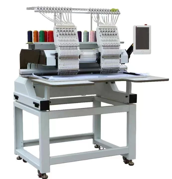 Tajima Second Hand 2 Head Ca P Embroidery Machine with Cheap Price