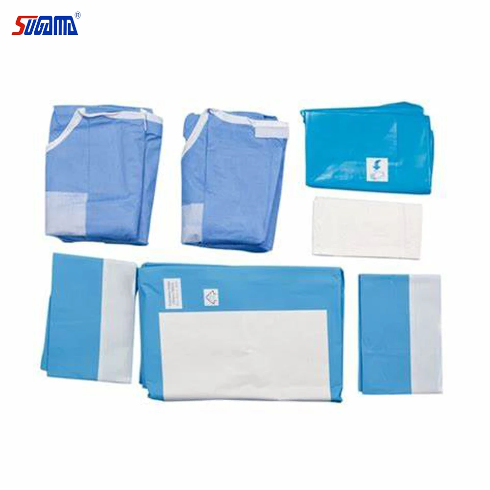 good quality medical surgical drape laparotomy pack