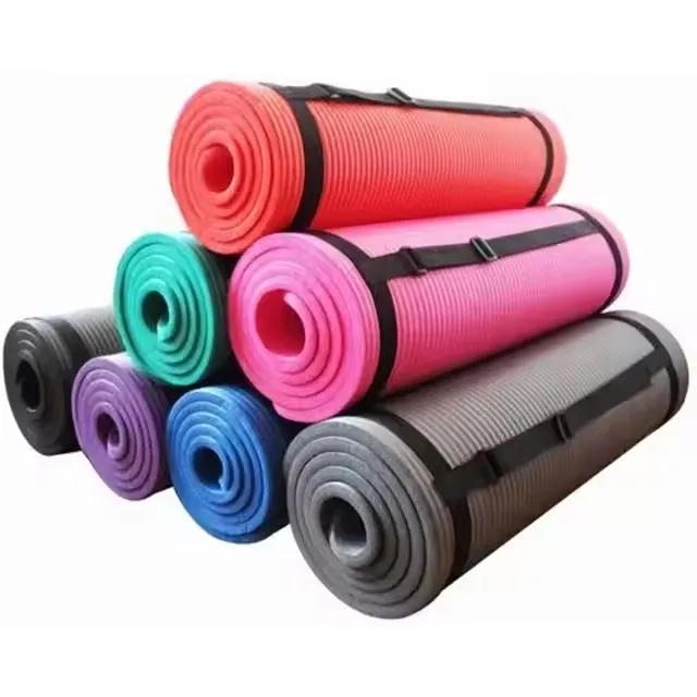 Eco FriendlyHot Sale Natural Rubber Yoga Mat Cork Mat With Bag And Carrying Strap Yoga Mat