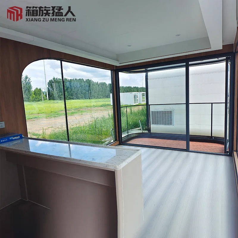 Chinese  Prefab Modular Whole House Double-Layer Smart Volferda Capsule Home Material for Outdoor villa