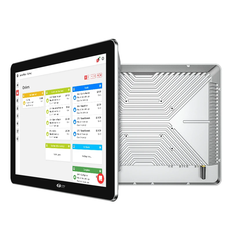 All In One Capacitive Resistive Touch Screen Industrial Control Computer Integrated Waterproof Embedded Panel Pc
