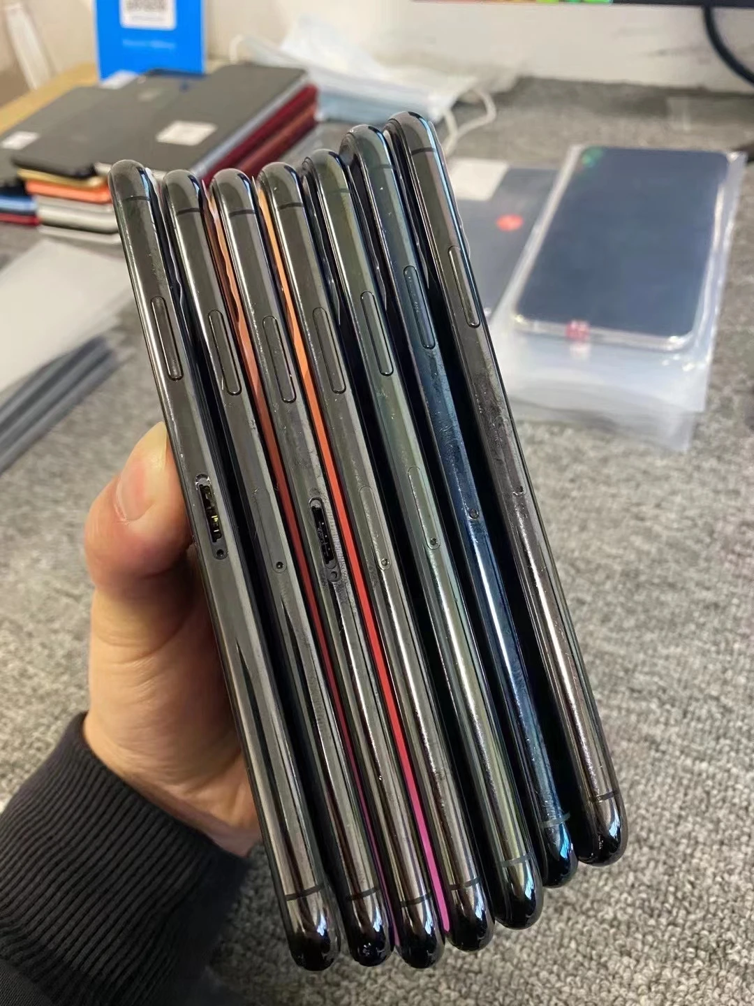 Разблокированные оригинальные б/у мобильные телефоны для iPhone 6 6s 7 8 plus iphone X XR XS MAX 11 pro