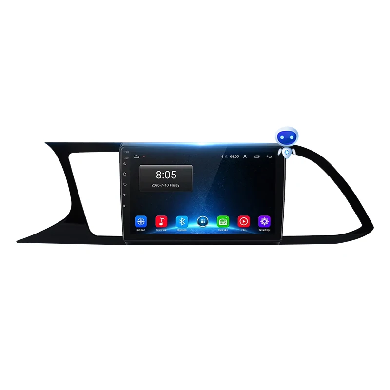 9inch touch screen wifi 4G Android 10.0 4G+64G Car Radio Multimedia Player For Seat Leon 3 2012 - 2020 GPS Navigation no 2din dv