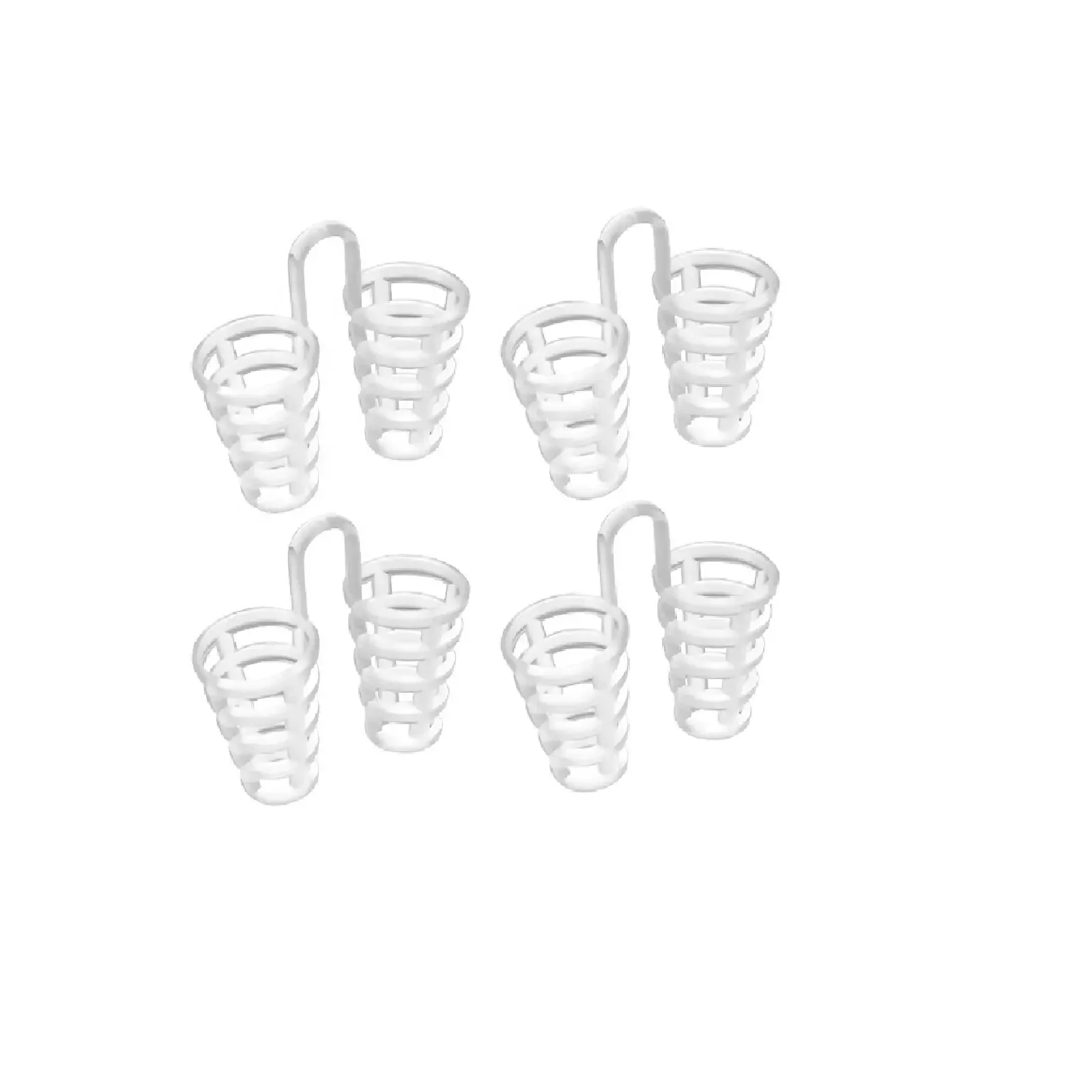 Set of 4 Premium Anti-Snoring Nose Vents Sleep Aid Device Stop Snoring Night Sleep Nose Clip Device Anti Snore Nasal Dilator
