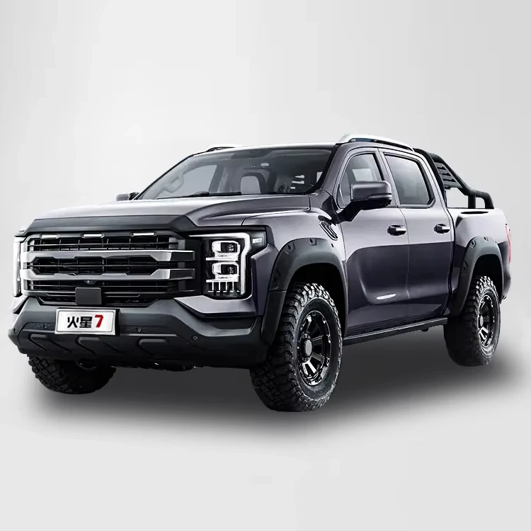 High Performance Foton Pickup Truck 2024 Mars 7 Cheap Pickup Trucks 2.0t Diesel Automatic 4wd Pickup Car Truck