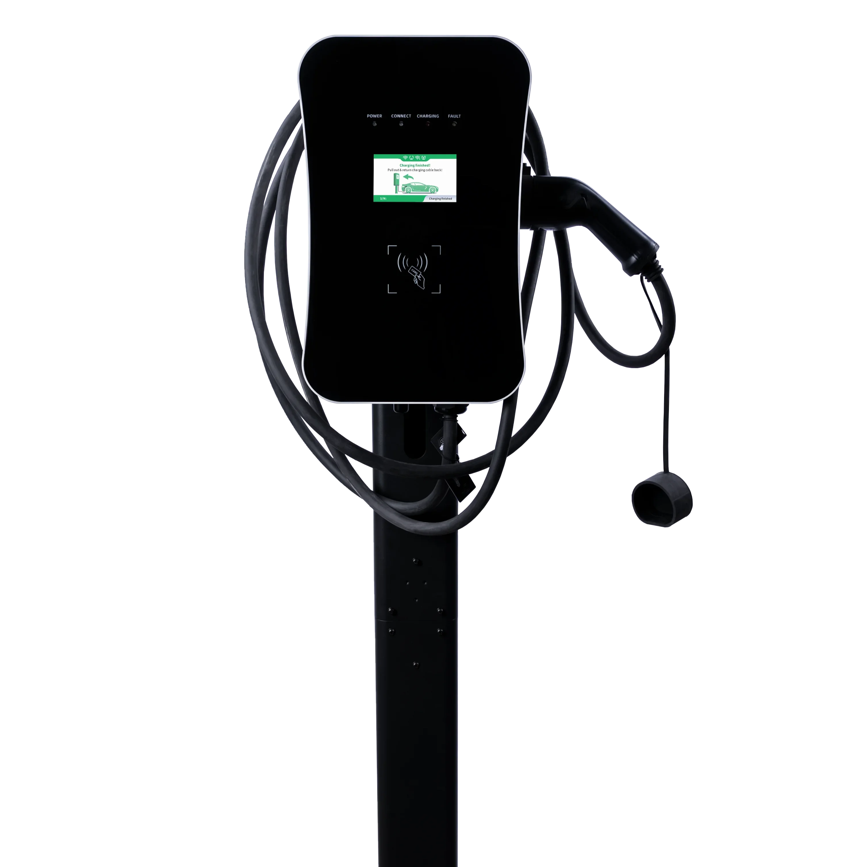 7kW 11kW 22kW  Floor-standing Ac Electric Vehicle Charging Station Carregador Ev Charger Electric Car Charger