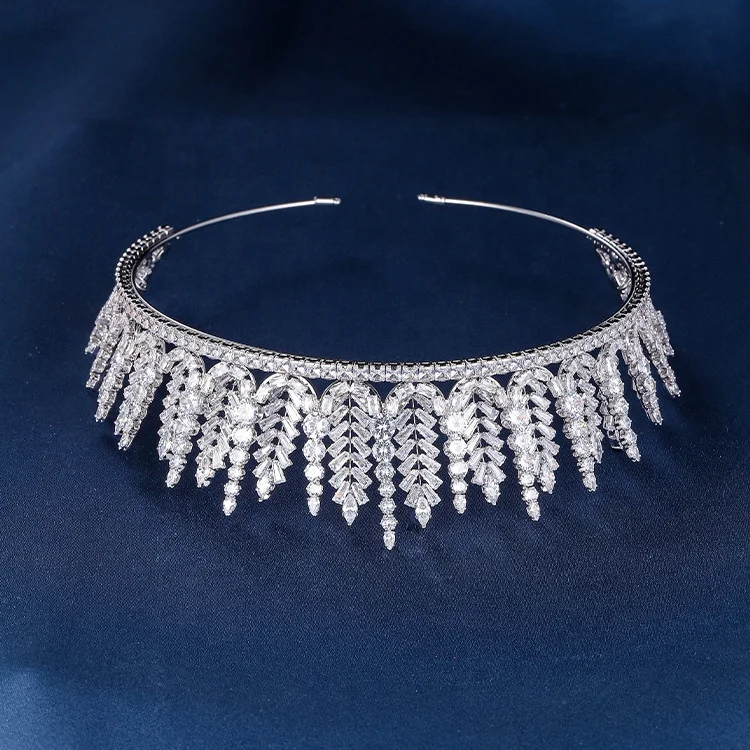 Hot sale factory  wholesale sale Luxury shiny crystal large gold Baroque kings crown for pageant tiara jewelry