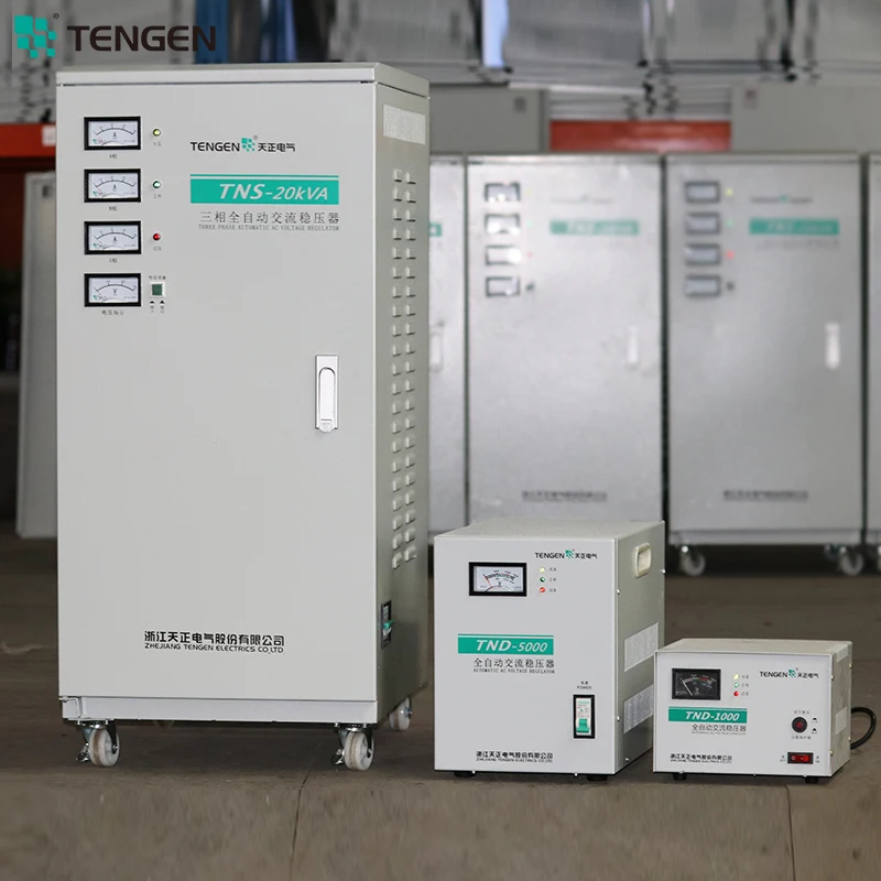Tengen 3Kva Automatic Avr Voltage Regulator 5Kw General Electric Voltage Regulators