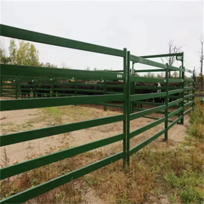high quality portable used galvanized pipe metal fence panels horse stable fence