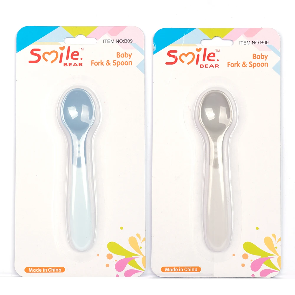 Best Selling Baby Spoon Set Safe Nontoxic BPA Free Silicone Training Spoon Toddler Utensils for Kids