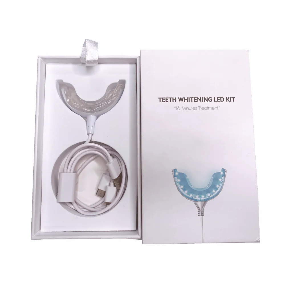 Набор для отбеливания зубов, натуральный непероксидный набор для отбеливания зубов, для дома