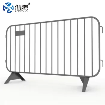 Wholesale best price hot dipped Galvanized Temporary Crowd Control Road Barrier Fence for sale
