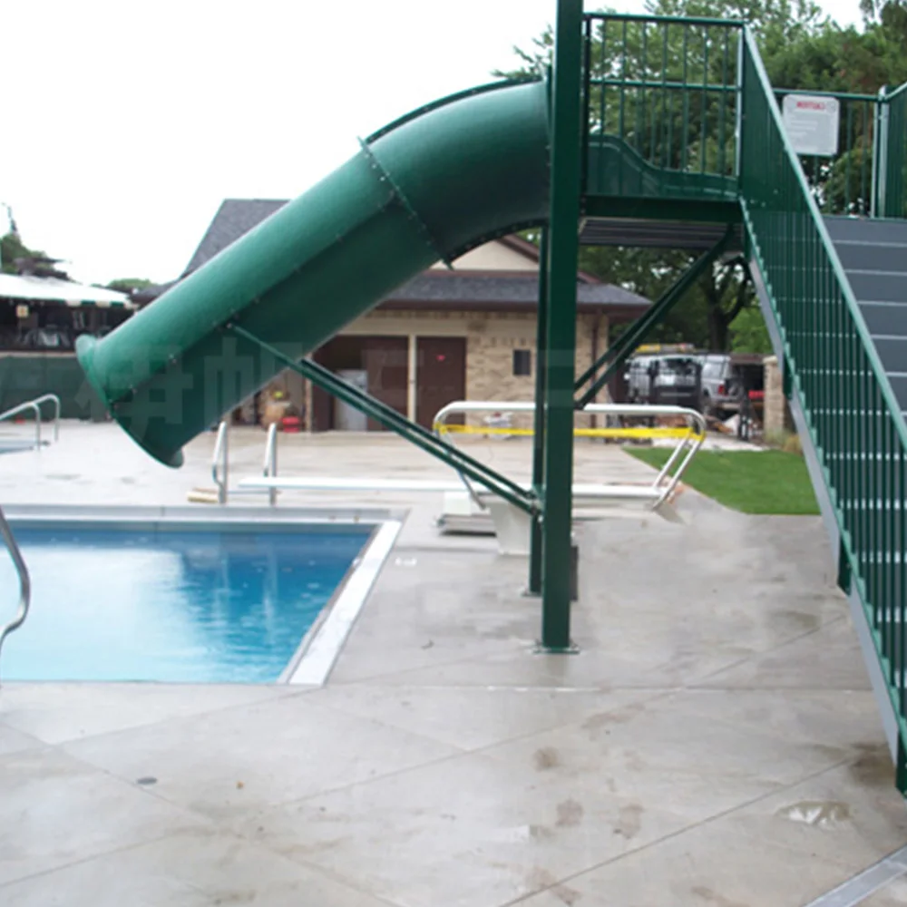 Professional  Factory China Waterfall Slide/ Kids Fiberglass Pool Slide
