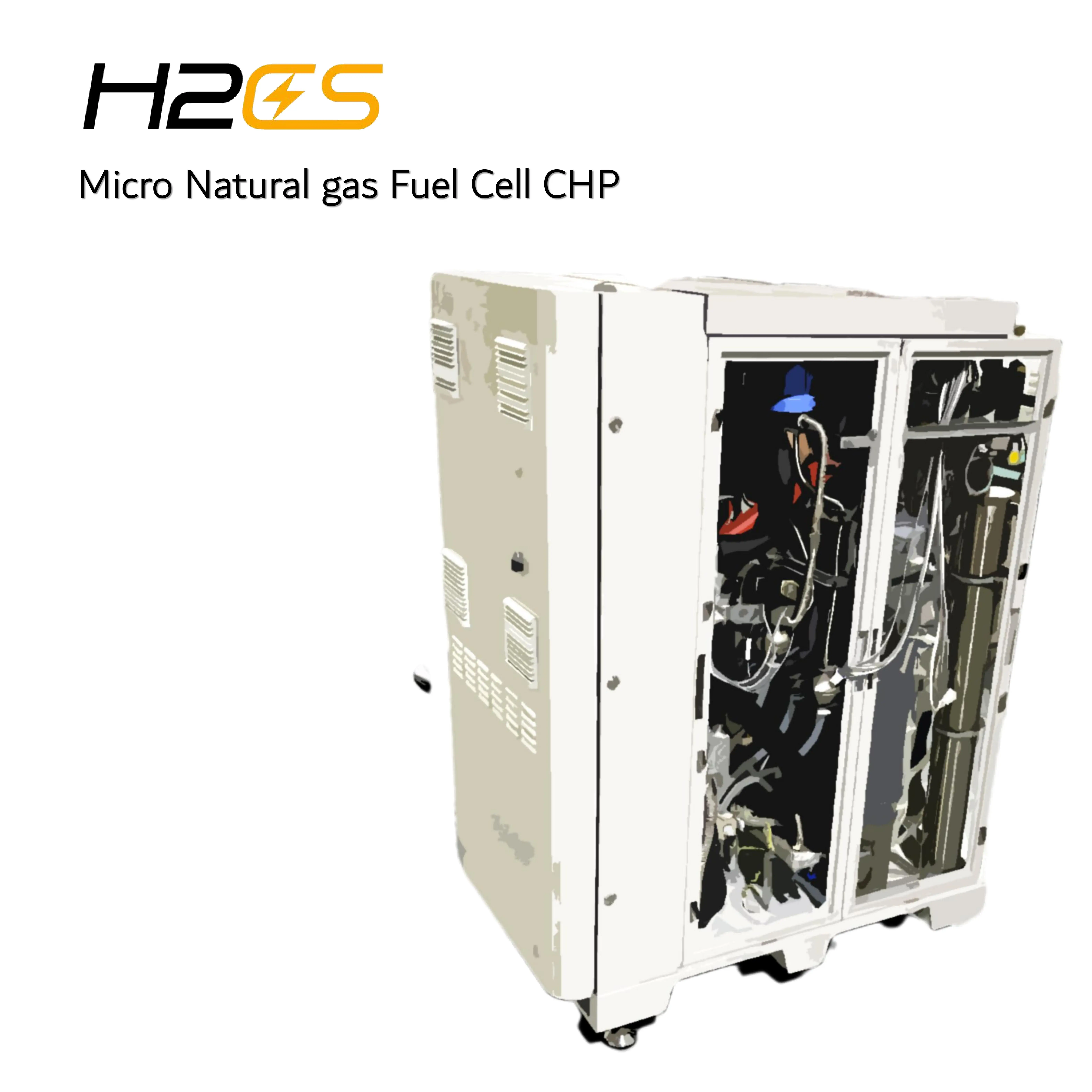  Good Quality Natural Gas Water Heater & Micro 5kw Fuel Cell Chp Apartment