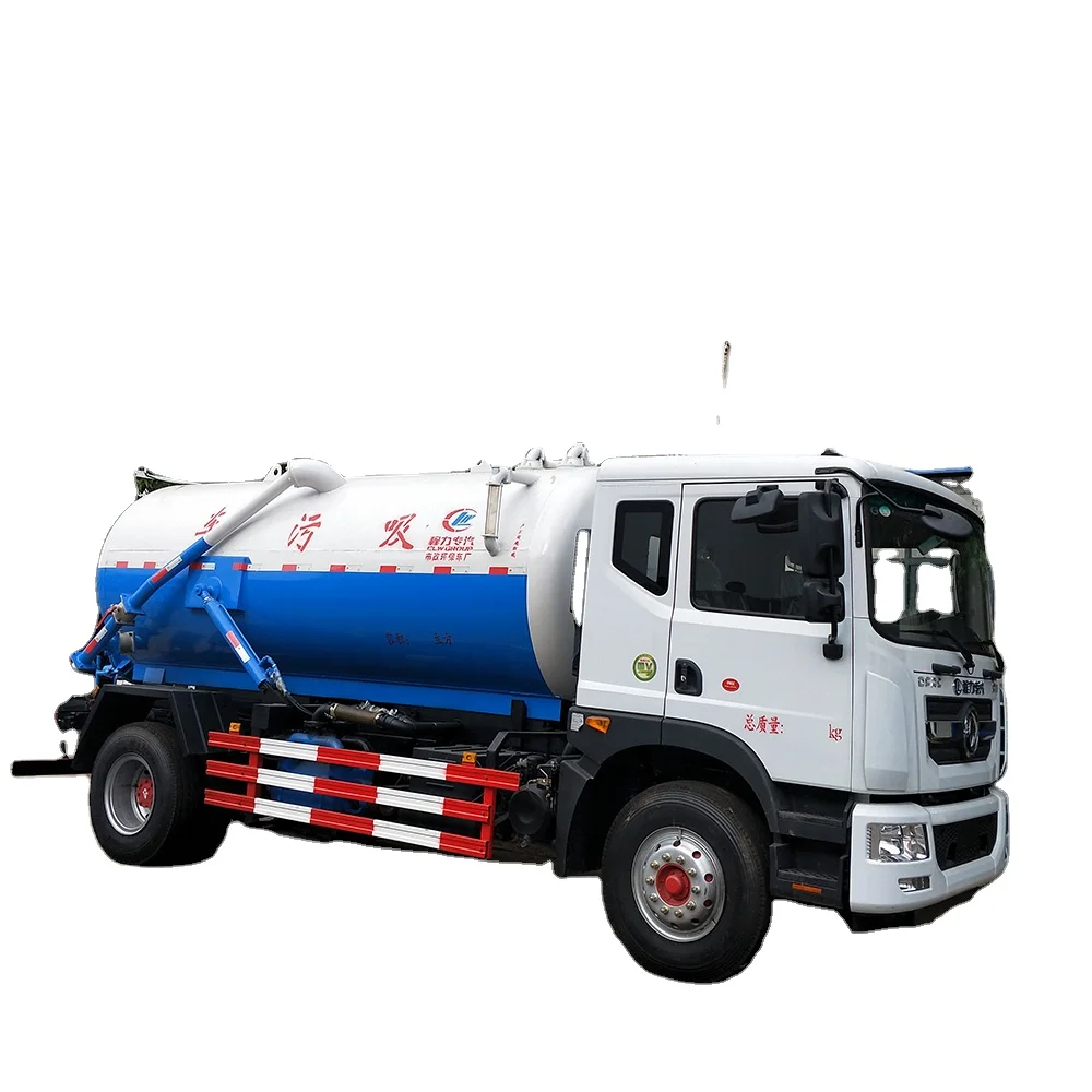 Low price 10m3 vacuum sewage suction tanker truck for sale