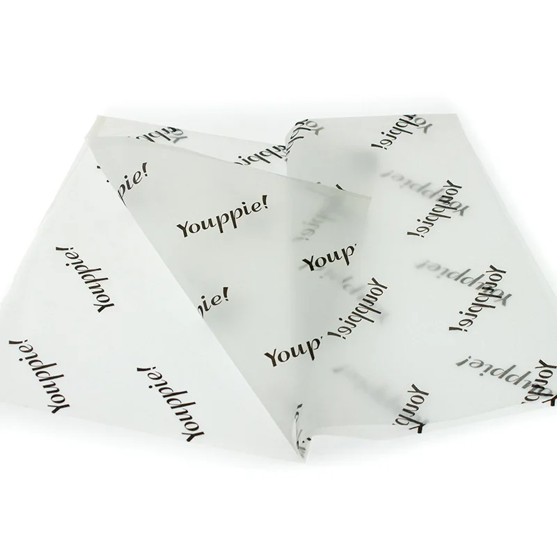 
Custom luxury high quality white tissue paper with printing black LOGO for gift/clothing/handbag/dress/decoration packaging 