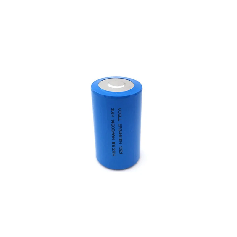 Hot Selling ER34615M 3.6V 14500mAh Li-SCOL2 Primary Lithium Battery for Gas Meter/Water Meter/Monitor Devices