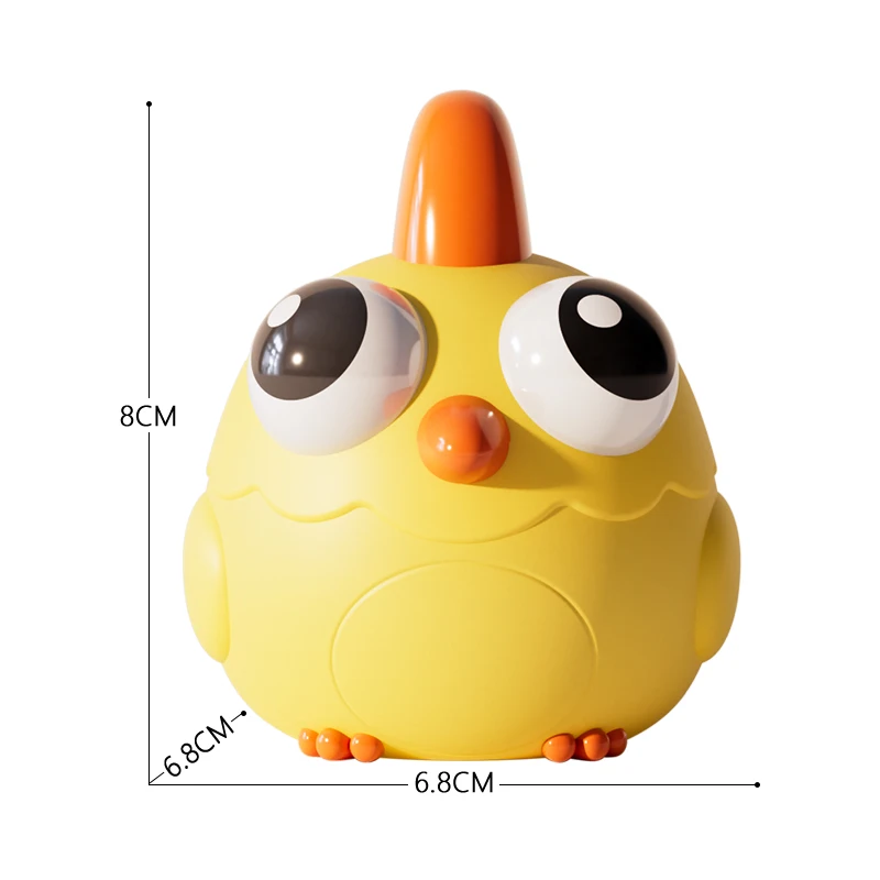 2024 New Stress Relief Sensory Fidget Toys Anti-Anxiety Squeeze Animals with Pop Out Eyes