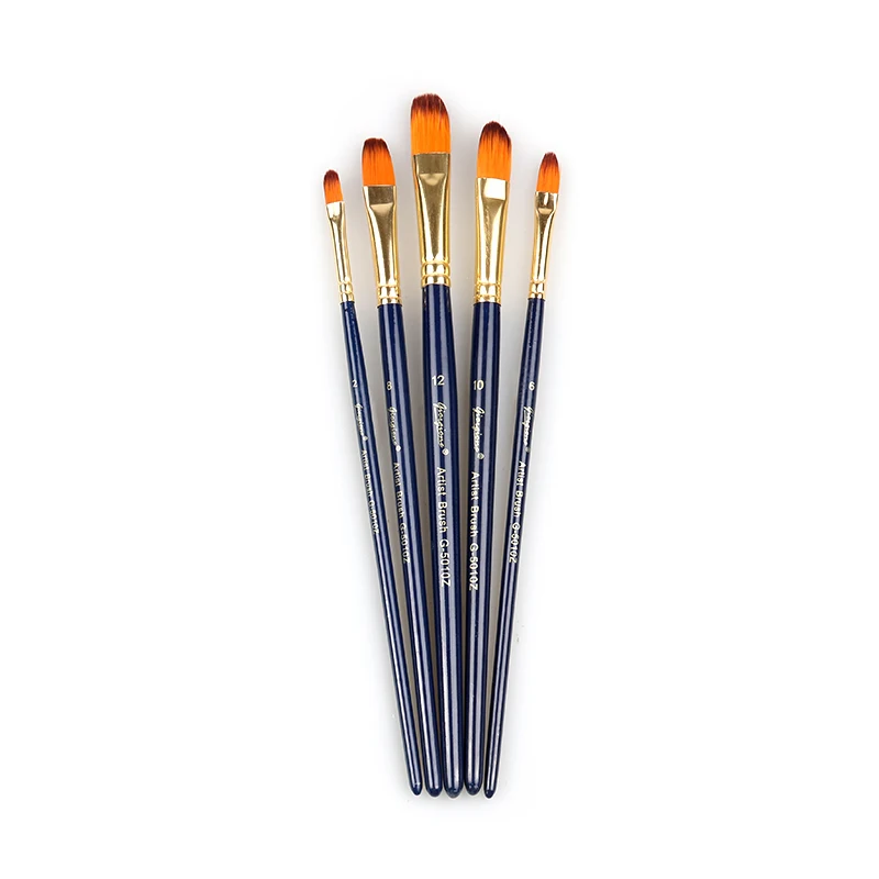 Factory Wholesale acrylic paintbrush set watercolor paint brushes for art painting