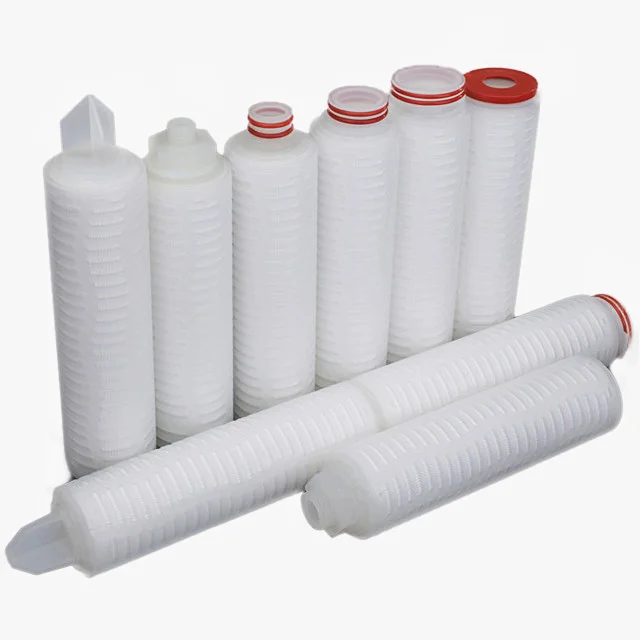 TS Filter Absolute Flow Rate 99.99% Efficiency 0.2 Micron 10 Inch PES Membrane Filter Cartridge
