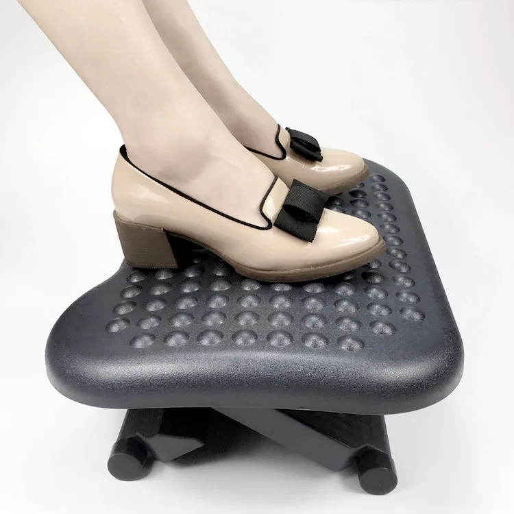  Adjustable Angle and Height Office desk Foot Rest Stool For Under Desk Support Ergonomic