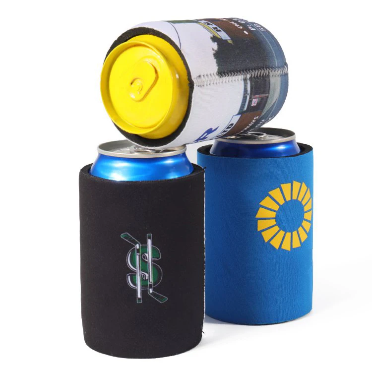 Custom Personalized Neoprene 12oz Beer Can Cooler Holder Sublimation Can Cooler with Custom Logo