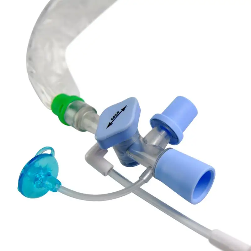 eco-friendly wholesale 72 hour closed suction catheter with elbow end