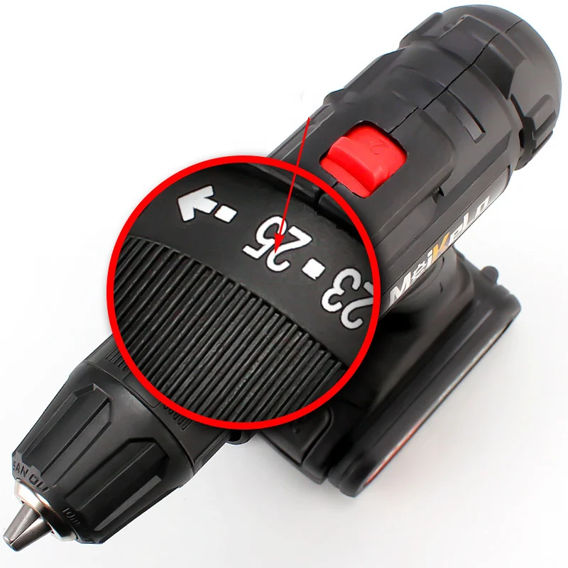 36v Electric Screwdriver Lithium-ion Battery Power Tools 2-speed Cordless Drill Rechargeable Mini Multi-function Drill