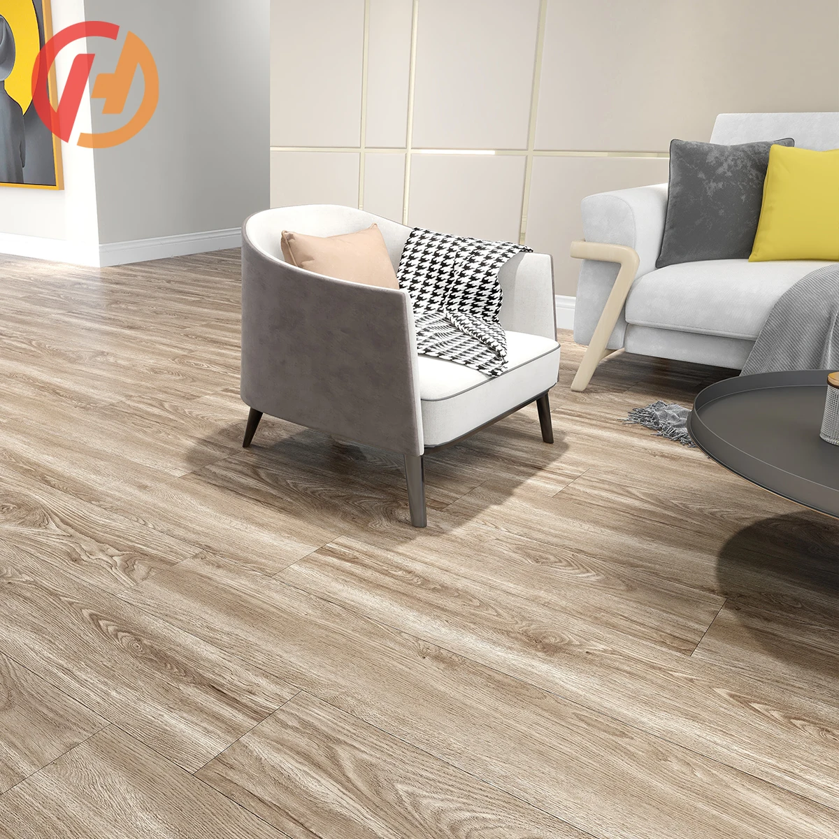 
High quality factory direct sale stone plastic composite luxury vinyl flooring tile simple lick high gloss 