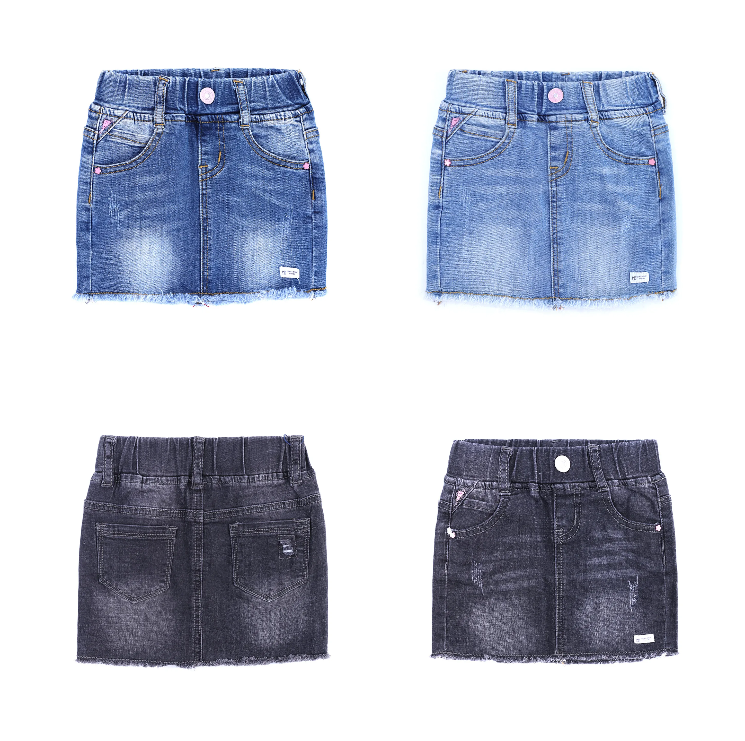 kids wear high quality child dress girls toddler denim skirt short mini skirts for children girl