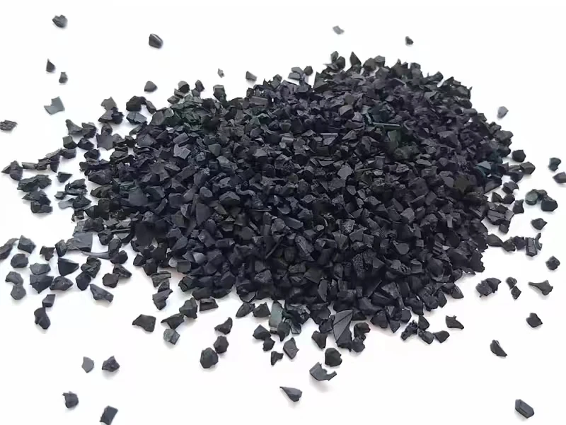 1-3mm 2-4mm black recycled SBR rubber granules for football field
