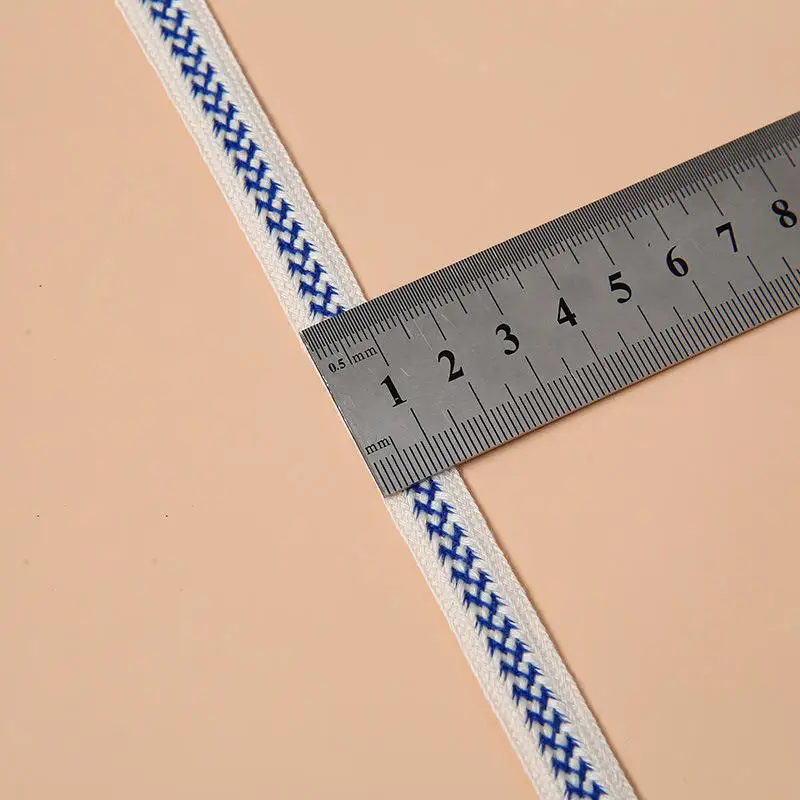 High quality New1.2cm wheat braid shoelace Cotton Herringbone Braid Shoelaces Af Sb Dunks Low High Sneakers Flat Shoe Laces