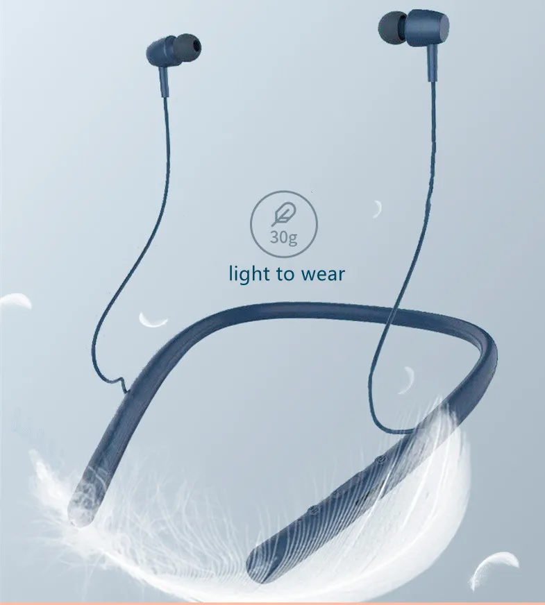 G06 neck-mounted sports headset Mp3 stereo subwoofer in-ear headset TF card bt earbuds wireless hifi audio headset