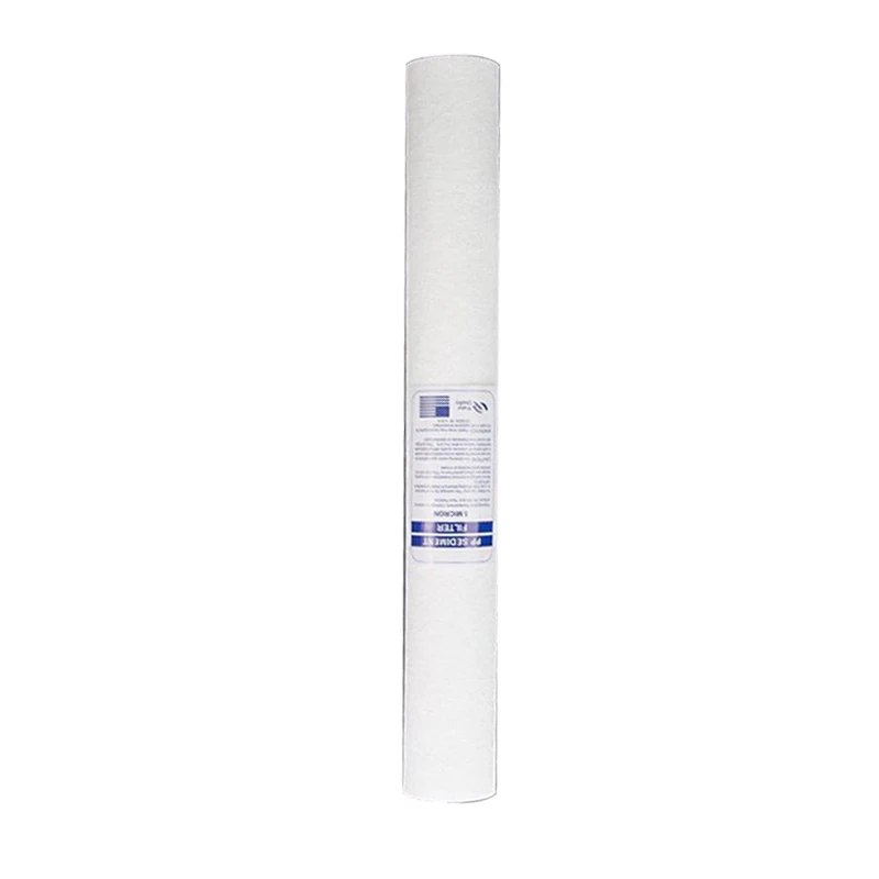 Melt blown PP filter 5 Micron 20 Inch Water Sediment Filter Cartridge For Water Purification Systems