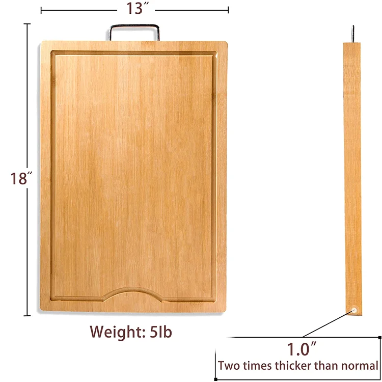 
BPA free Anti bacterial Non-Stick Design Cutting Board with stainless steel tray 