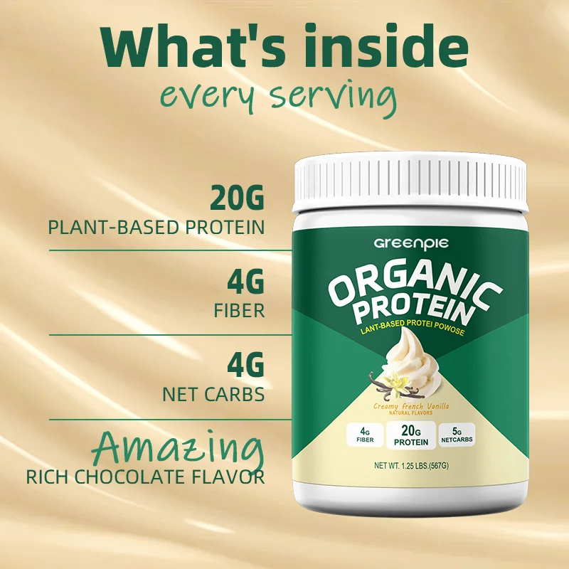 Greenpie OEM Whey Protein Milk Shake Powder Diet Supplement Milk Shake Powder Keto Friendly