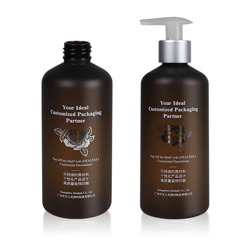 Idealpak Private Label Empty Bottle Shampoo Packaging Shampoo Bottles Luxury with Lotion Pump