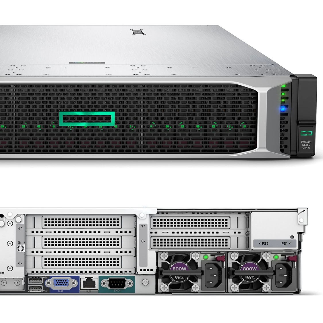 NewHigh класс HPE proliant DL560 Gen10 Ксеон 5115 2 1 ГГц 64 Гб DDR4 стоечный сервер P408i-a 8SFF сервера dl560 gen10