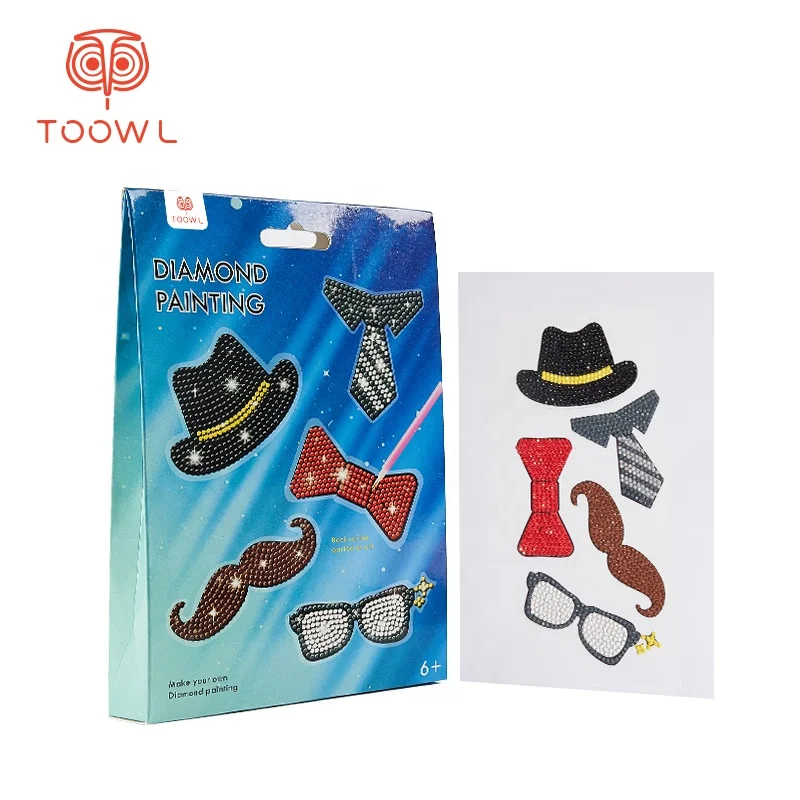 Wholesale DIY Diamond Art Painting Kid Stereo Puzzle Rhinestone Lipstick Diamond Painting