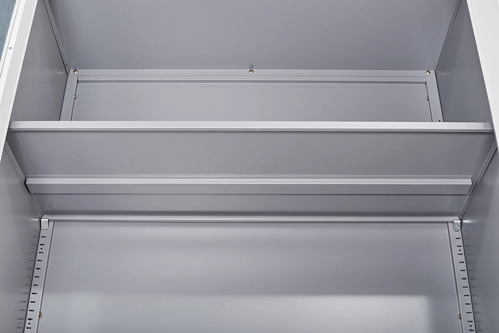 4 door metal office cupboard with adjust 4 shelf inside with low price