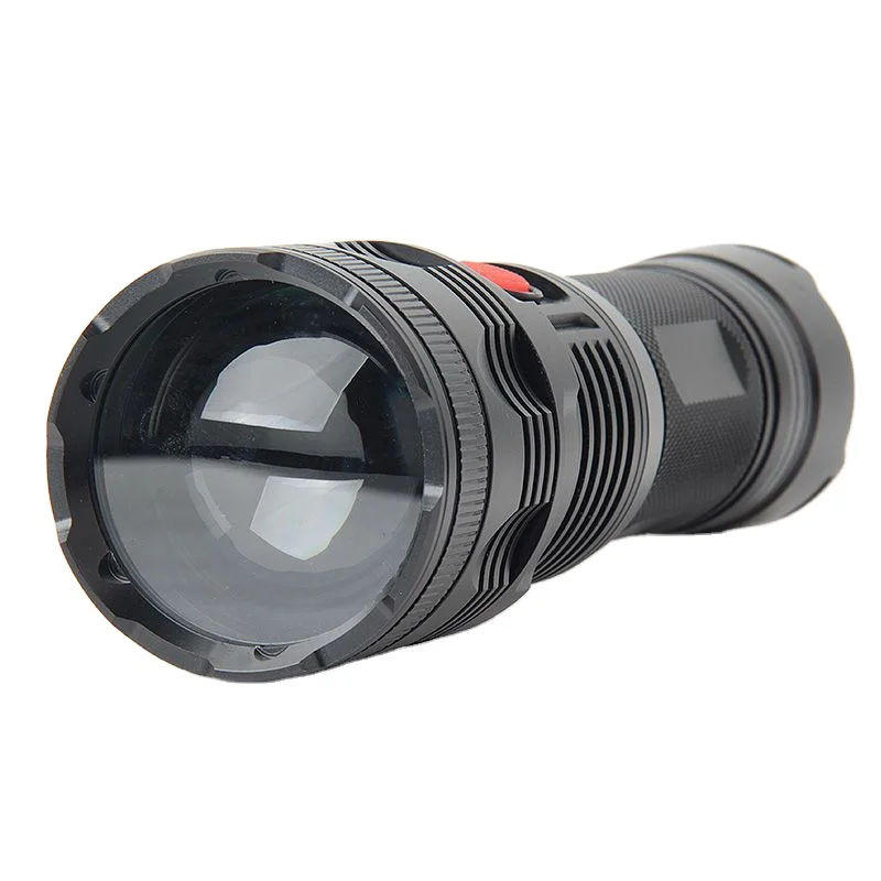 Aurora High Power Spotlight 1km 1000m Long Range EMC RoHS Aluminum 9 Volt Tactical Police Convoy small powerful led flashlight