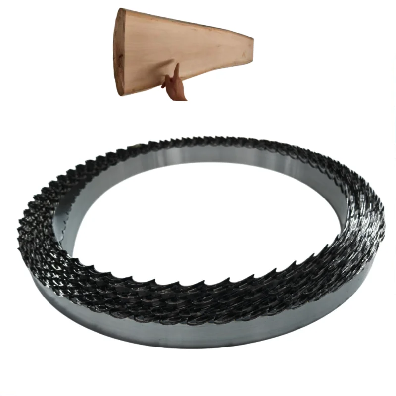 Hardened Teeth Band Saw Blade Multi Tool Bandsaw Blade Wood Cutting Horizontal Sawmill band saw blade for wood
