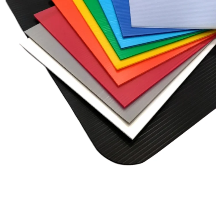 QINGDAO GUANGMEI pp hollow sheet polypropylene sheet coroplast sheet