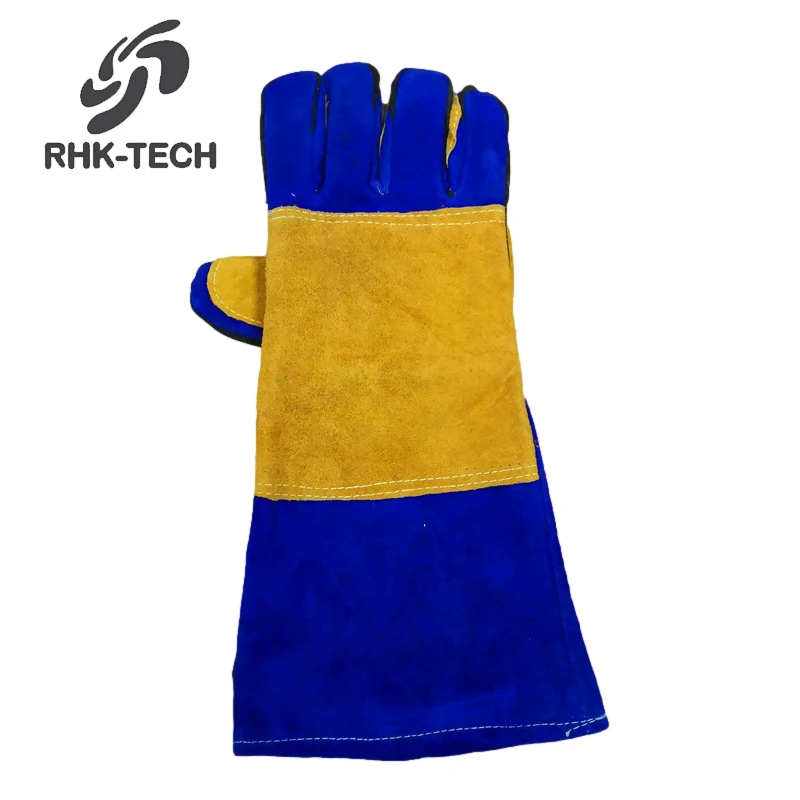 RHK TECH High Temperature Resistant Protective Welding Gloves Safety Work Welding Gloves