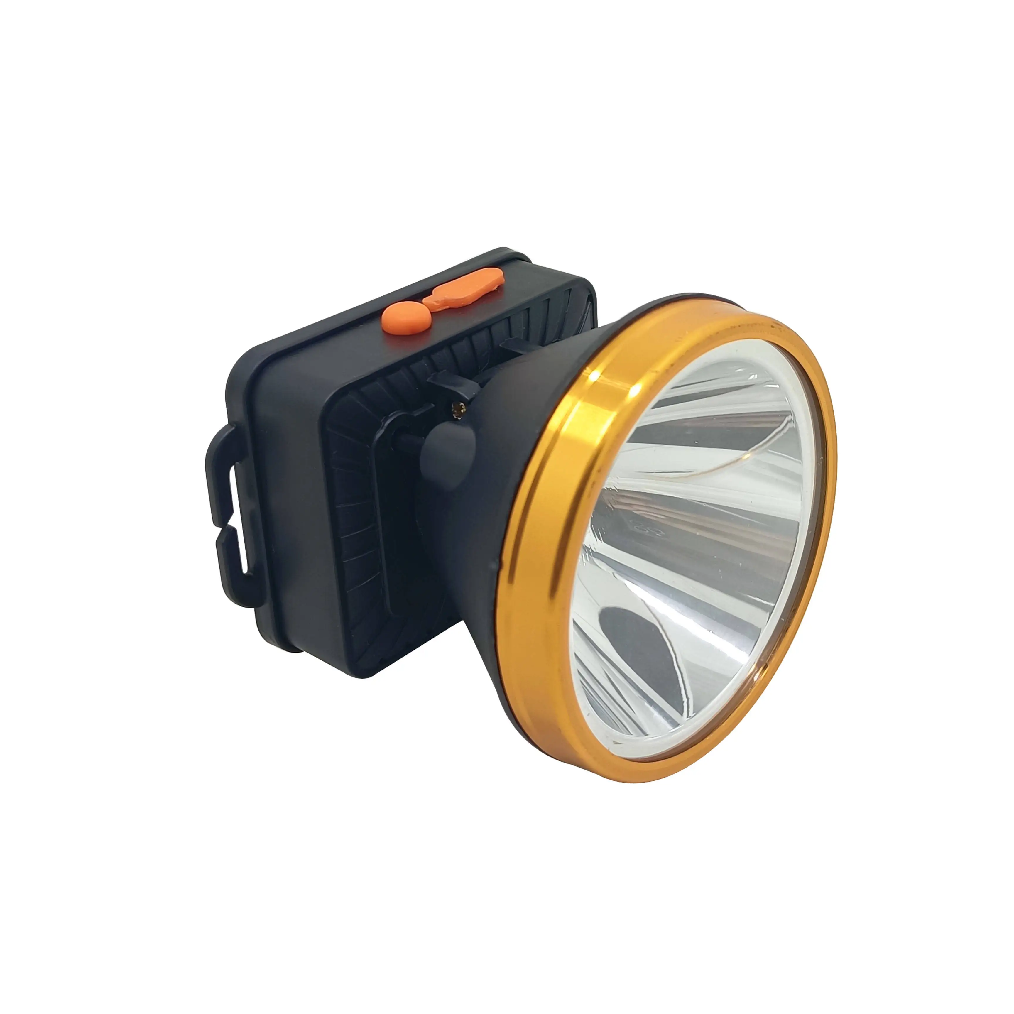 COYOLED 8cm Headlight For Camping Hiking Fishing Hunting High Power Bright Camping Light USB Rechargeable Golden Led Headlamp